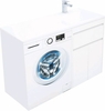 Aquanet Токио 239210 Тумба с раковиной, цвет: белый