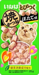 INABA Ciao лакомство для кошек со вкусом морского гребешка 25 гр
