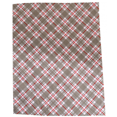Полотенце кух. вафельное 45x60 160 гр/м2, Клетка ассорти, 10 шт