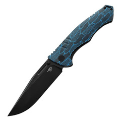 Фото Складной нож Bestech Keen II, сталь S35VN, рукоять G10/титан, синий/черный