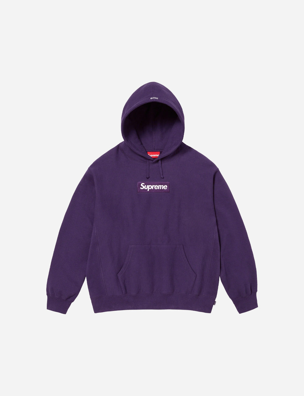 Supreme Box Logo Hooded Sweatshirt Purple по самой выгодной цене
