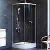 Am.Pm W88G-205-080MT64 X-Joy Twin Slide.  Душевое ограждение без  поддона. 80x80. профиль мат хром