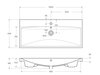 BelBagno BB-0324-100-LVB Раковина керамическая, цвет: белый