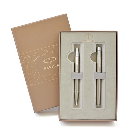 Набор подарочный Parker IM Brushed Metal CT (1935010)