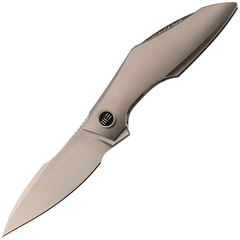 Фото Складной нож WE Knife Krait, сталь M390, рукоять титан, серый