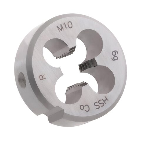 Плашка М10х1,5 DINEN22568 HSSE 6g 30х11мм MASTER-TOOL 237100EMT