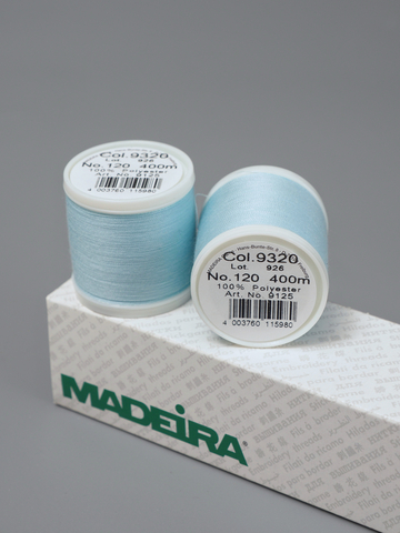 Нитки швейные Madeira aerofil №120 Col. 9320 голубой