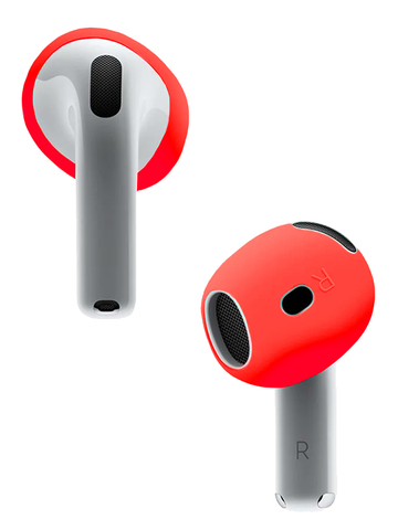 Амбушюры для наушников Airpods 4 (красный)