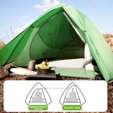 Палатка туристическая Naturehike Cloud Up 1 BASE