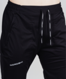 Премиальный мембранный ветрозащитный спортивный костюм Nordski Warm Black Shark мужской