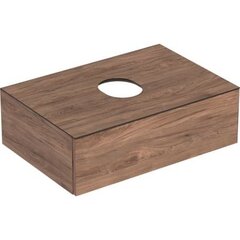Geberit VariForm 501.162.00.1 Тумба под раковину, 75x23.5x51см, Пекан / Меламин, древесная структура фото