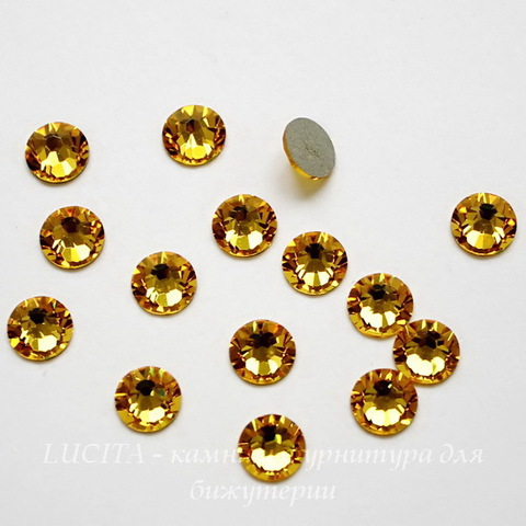 2058 Стразы Сваровски холодной фиксации Light Topaz ss30 (6,32-6,5 мм) ()