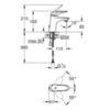 GROHE Eurostyle 23713003 Смеситель для раковины