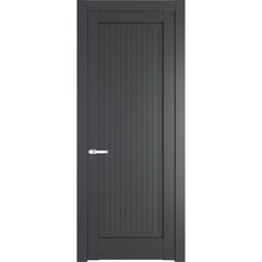 Межкомнатная дверь эмаль Profil Doors 3.1.1PM графит глухая