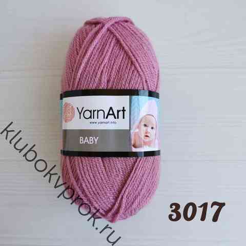 YARNART BABY 3017, Пыльный сиреневый