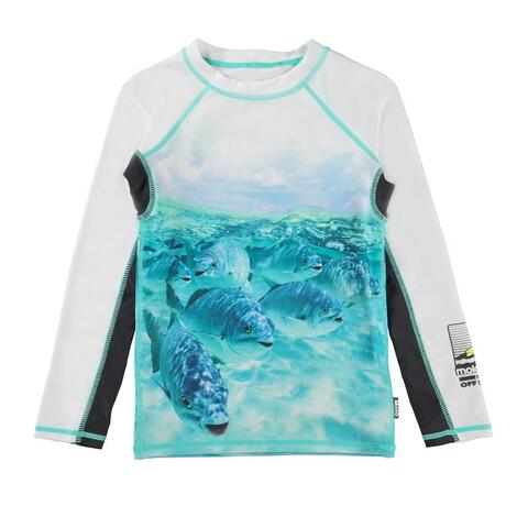 Футболка с для плавания Molo Neptune LS Funny Fish