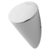 Duravit Starck 1 835320000 Писсуар 320х285 мм, скрытый подвод воды, без "мухи" включая крепление, с отверстиями для крышки,цвет: белый