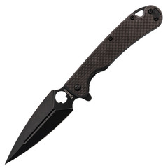 Фото Складной нож Daggerr Arrow Flipper Carbon Fiber, сталь D2, рукоять G10/карбон