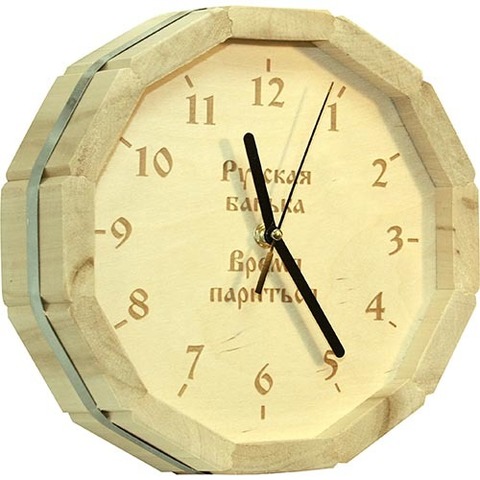 Часы деревянные - 3