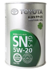 Синтетическое моторное масло TOYOTA SN 5W20 1л