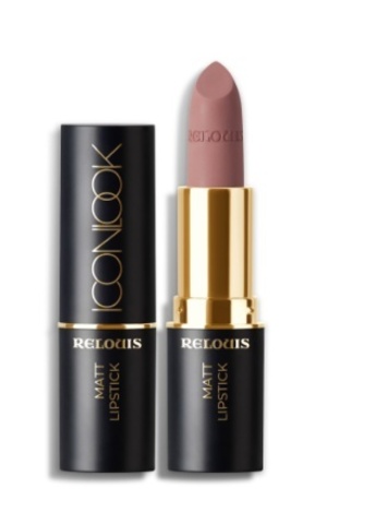 RELOUIS Помада губная матовая ICON LOOK тон:03 кремово-розовый