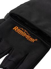 Зимние перчатки-варежки для рыбалки Remington Activ Fishing Softshell Black на remingtonn.ru