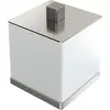 Boheme 10964-NB Стакан для ватных дисков Qubic Nickel Brush
