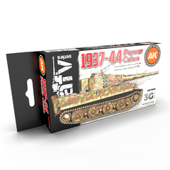 Набор красок AK Interactive 1937-44 Panzer Colors Set 3G, 6 красок
