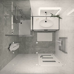 Плитка для пола Global Tile Vega 400х400 мм серая