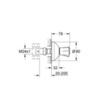 GROHE Costa L 19807001 Вентиль встраиваемый