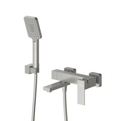 Cezares Slider SLIDER-VD-IN Смеситель для ванны с душевым набором, цвет: серый фото