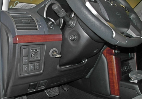 Бесштыревой блокиратор рулевого вала Гарант Форт 38002/1.N для TOYOTA LAND CRUISER PRADO 2012-2017