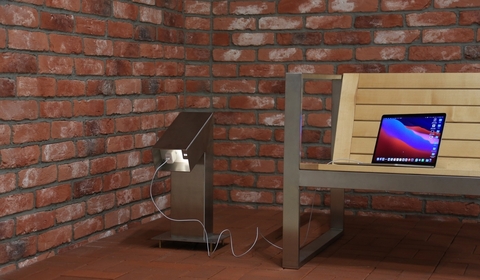 Charge street charging station