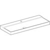 Geberit Xeno2 500.551.01.1 Раковина, 120x48см, белый / Специальное керамическое покрытие KeraTect