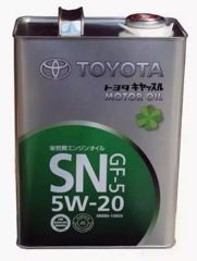 Синтетическое моторное масло TOYOTA SN 5W20 4л