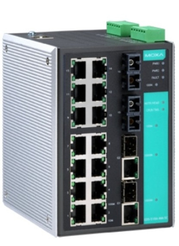 Коммутатор управляемый MOXA EDS-518A-SS-SC
