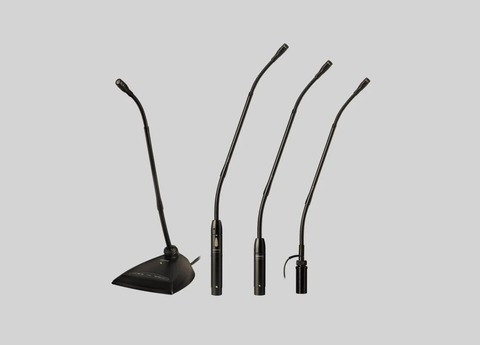 Конденсаторный микрофон на гусиной шее Shure MX412D/N