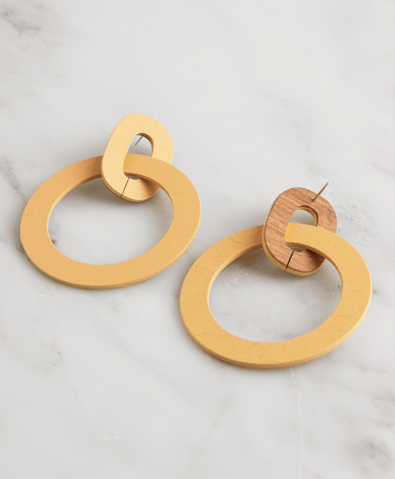 Серьги Orla II Earrings in Straw