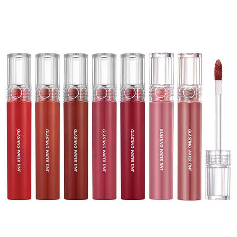 Глянцевый тинт с эффектом стеклянных губ Rom&nd Glasting Water Tint 05 Rose Splash