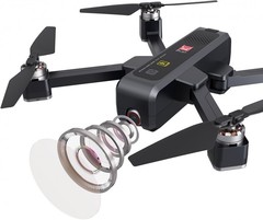 Радиоуправляемый квадрокоптер MJX Bugs 4W с камерой 4K - B4W-4K