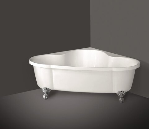 BelBagno BB07 Отдельностоящая акриловая ванна, 150x150, цвет: белый