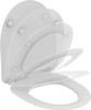 Ideal Standard i.life A T467601 Сидение и крышка для унитаза с функцией плавного закрытия, дюропласт, с функцией fast fix (легкосъемное)