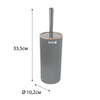 Fixsen Black Boom FX-411-5 Туалетный ершик напольный, цвет: чёрный