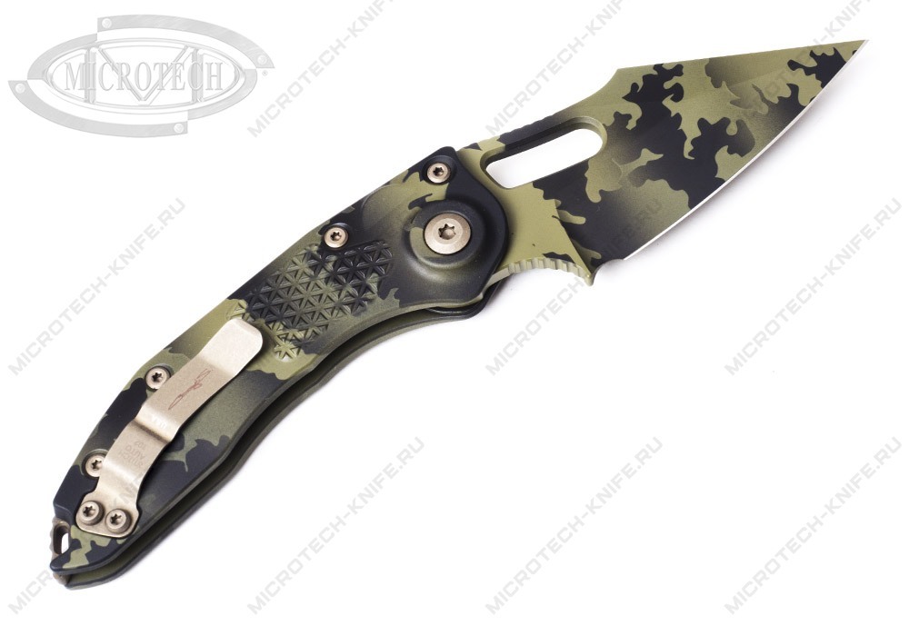 Нож Microtech Stitch Auto 169-1OCS Olive Camo