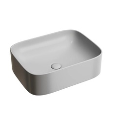 Ceramica Nova Element CN6052MSG Умывальник чаша накладная прямоугольная, 50.5x38, цвет: серый матовый фото
