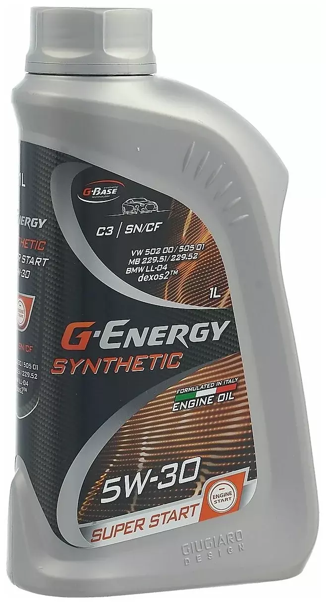 Масло моторное G-Energy Synthetic Super Start 5W-30 синтетическое 1 л