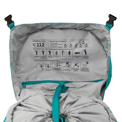 Картинка рюкзак туристический Kanrock Cruiser 45 Sea Green - 30