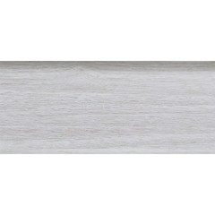Плинтус ПВХ Ideal Комфорт К55 252 Ясень Белый 2500х55х22 мм