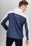 Ветро и водозащитная куртка с капюшоном Nordski Rain Moon Grey/Navy мужская