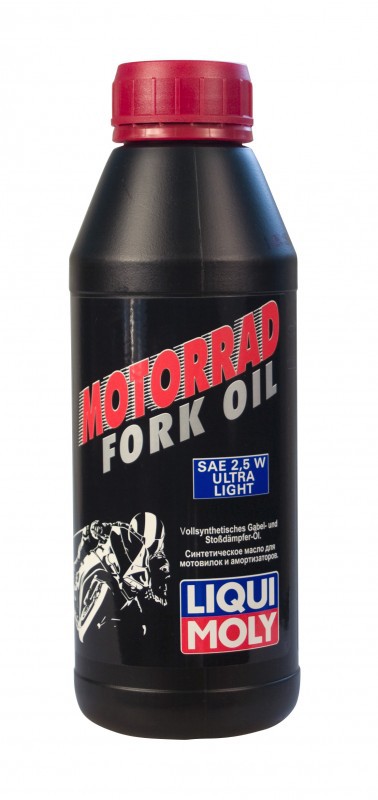 Масло для вилок и амортизаторов Liqui Moly Motorrad Fork Oil 2,5W Ultra Liqht синтетическое 500мл